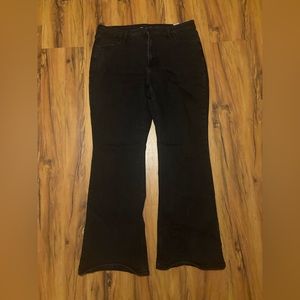 Black Flare High rise Flare jeans